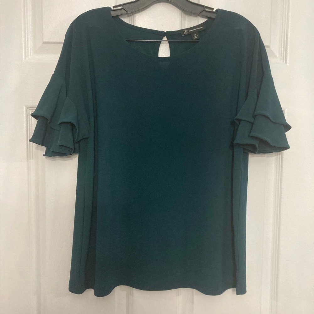 INC  - Hunter Forest Blouse